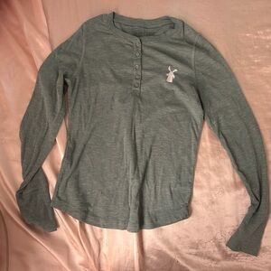 Dutch bros Green Long Sleeve Shirt